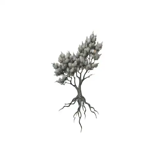 Filler Tattoo Tree Root
