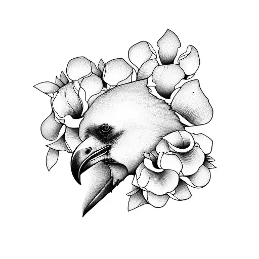 Raven Poppies Dogwood