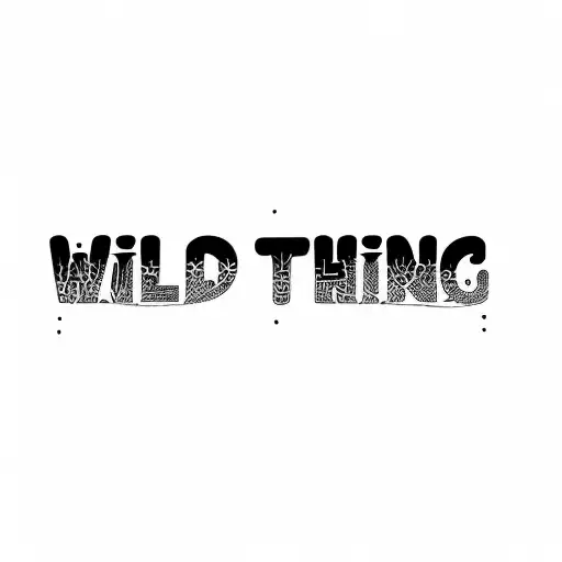 The Word Wild Thing