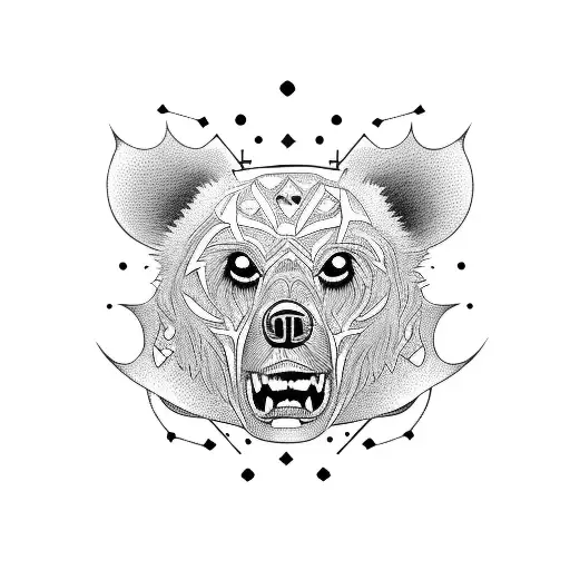 Upright Walking Bear With Backpack