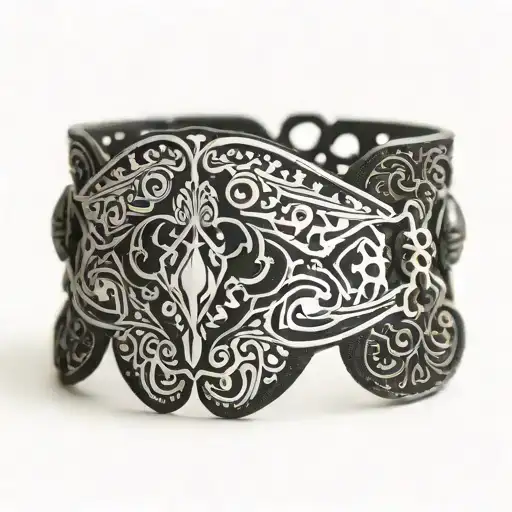 Bracelet In Kazakh Style
