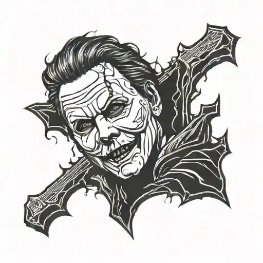 Micheal Myers Dark Background