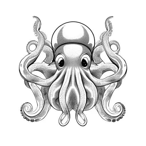 Octopus With Luigi Head