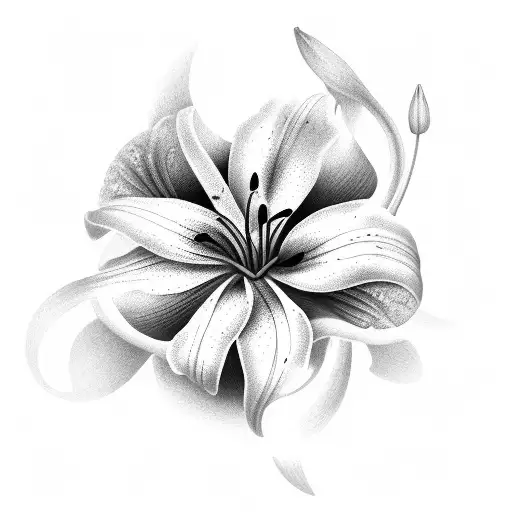 Lily Flower That Represents Hard Times Turning Into Good Times