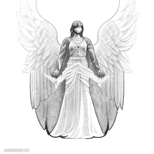 A Powerful Guardian Angel Protecting Her Sister