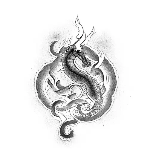 Beautiful Black Snake