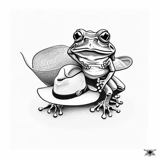 Bug Riding A Frog Cowboy