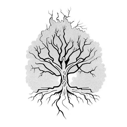 A Tree With Roots Forming The Word 'Sobriety' And Branches With Positive Affirmations