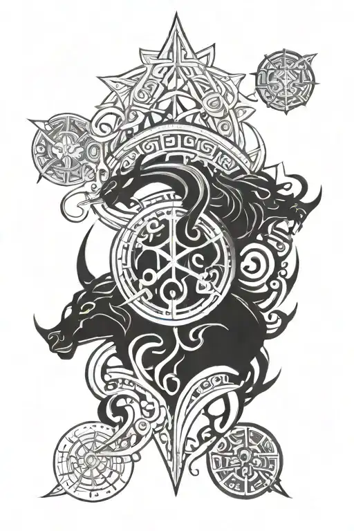 Many Norse Designs Surrounding