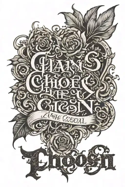 Words With Black Shade Spell Brown I Am The Chosen