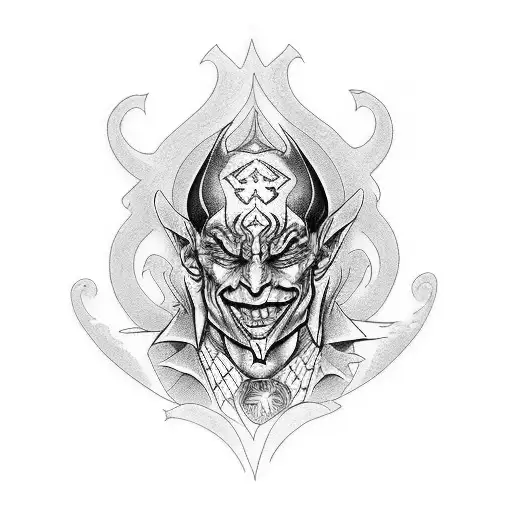 Alex Grey Dmt Joker Jester Forearm