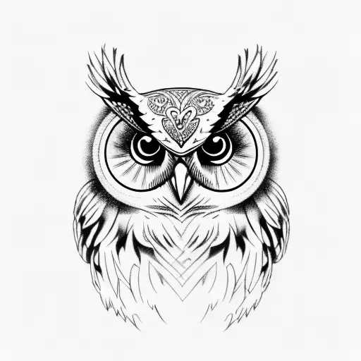 Owl With Very Big Ears