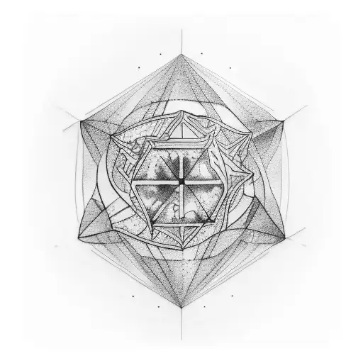 Refinery Hexagon Lightning Fire