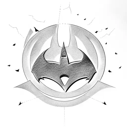 Batman Looking At Bat Signal