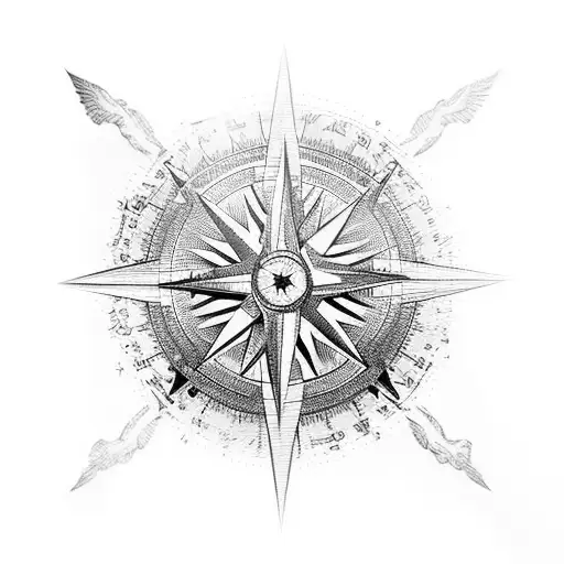 Eagle Compass Mountains Creek