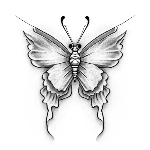 Butterfly On A Dagger