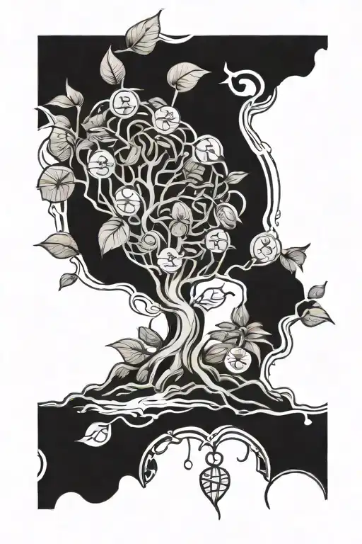 A Money Tree Surrounded