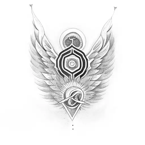 Wings Holding New Born