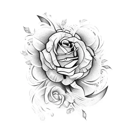 Floral Print Wrapping Down Arm