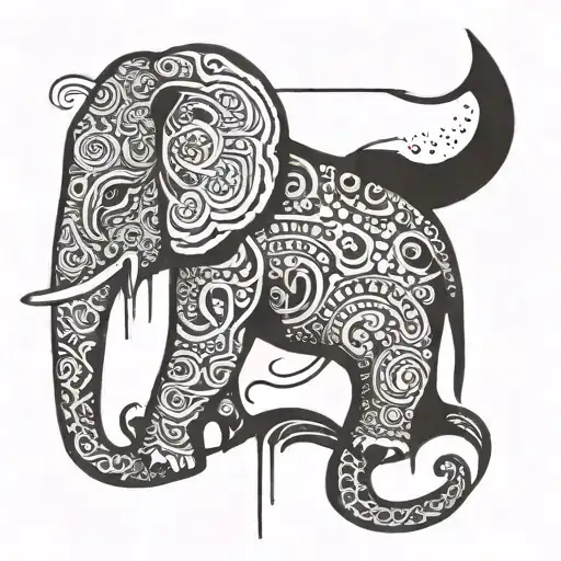 Elephant And Semi Colon