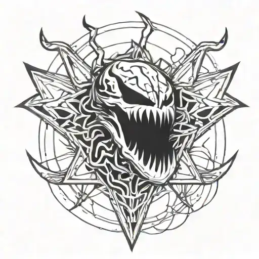 Minimalist Venom Within A Zeus Beam