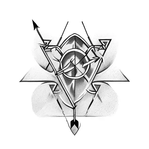 An Arrow Taking Unexpected Turns And Ending With Three Arrows On Different Directions