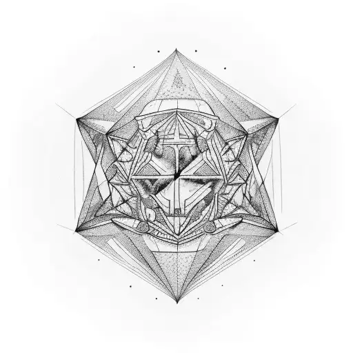 Refinery Hexagon Lightning Fire