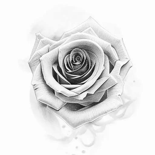 Rose With Name Anastasiia Around It