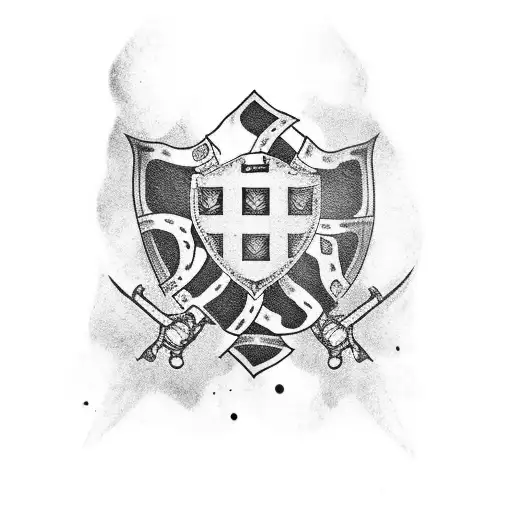 Irish Republican Army Inspired Leg Piece