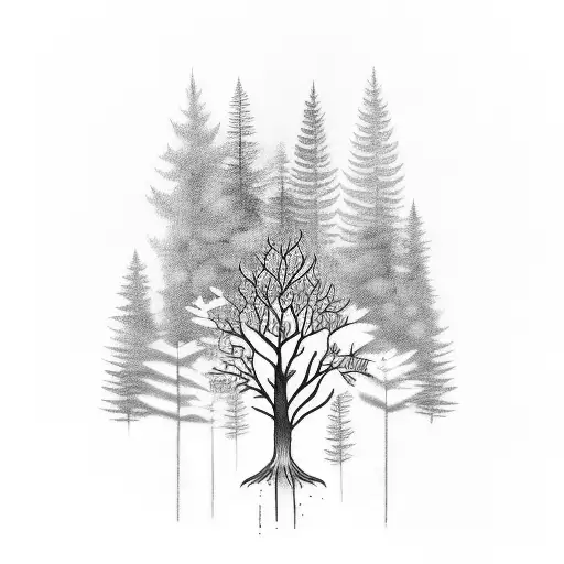 Forest With Semicolon