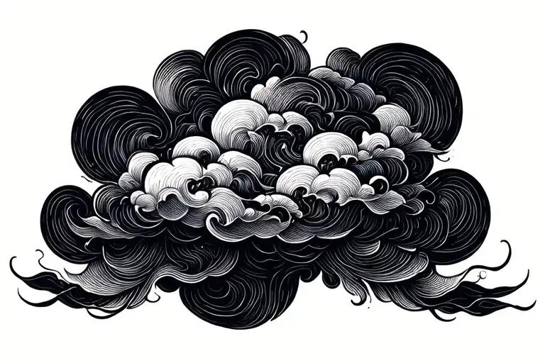 Black Cloud With Sliver Lining