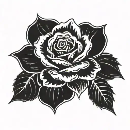 Goth Style Rose