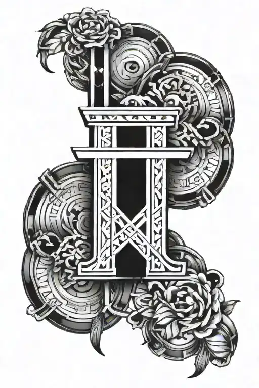 Large Roman Numeral Coverup