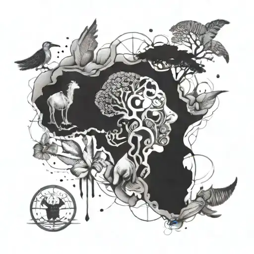 Africa And Peace And Kids