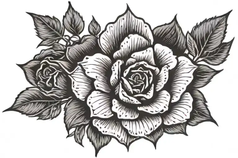 Rose With Scarlett In It