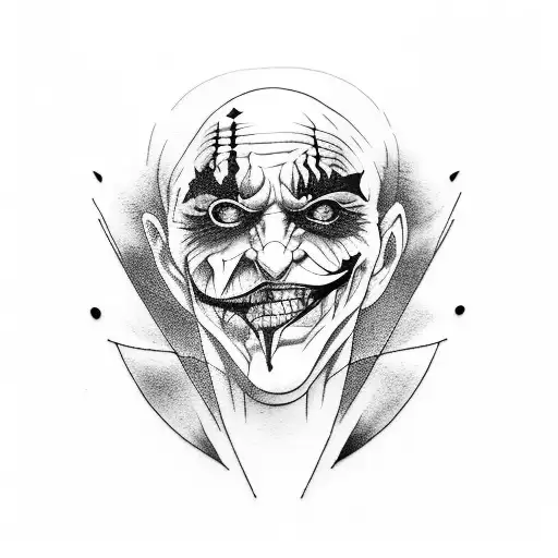 Joker Wearing Luis Vuiton