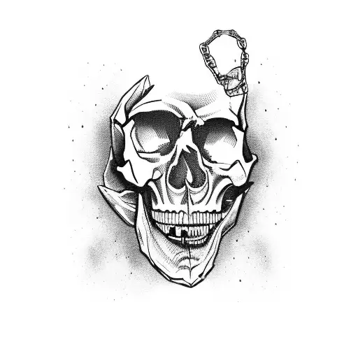 Skull Jaw Witch Chains