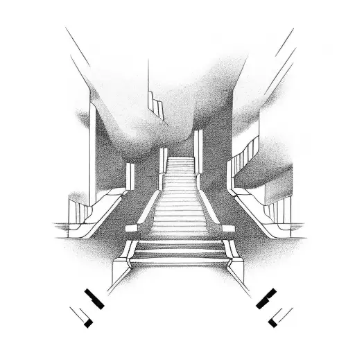 Stairs Leading Up To Heaven