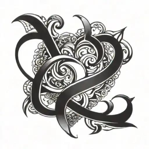 Heart Infinity Symbol Endless Love Heart