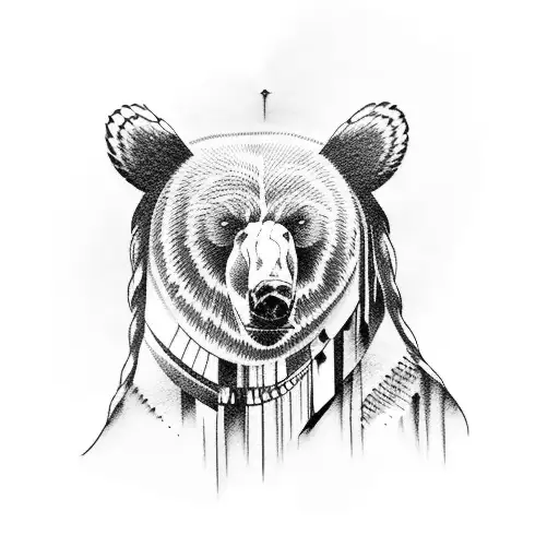 Native American 3 Bear