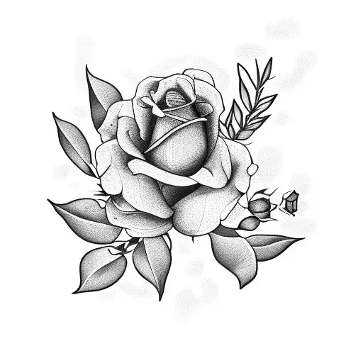 Oleander With Books And Rose Bush