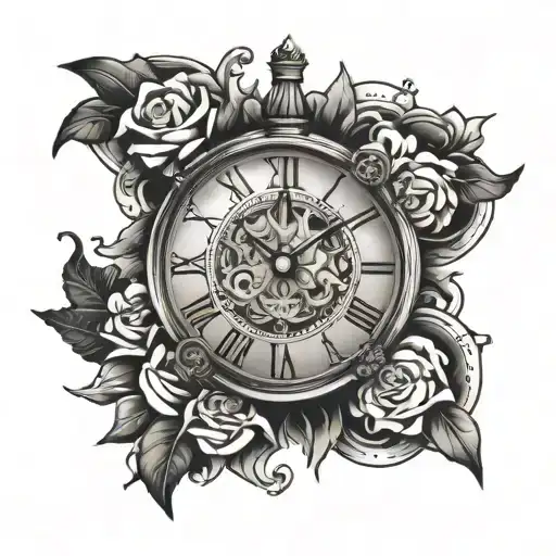 A Clock That Indicates Success