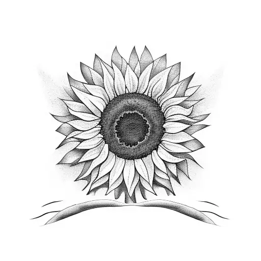 Three Does In A Sunflower Field