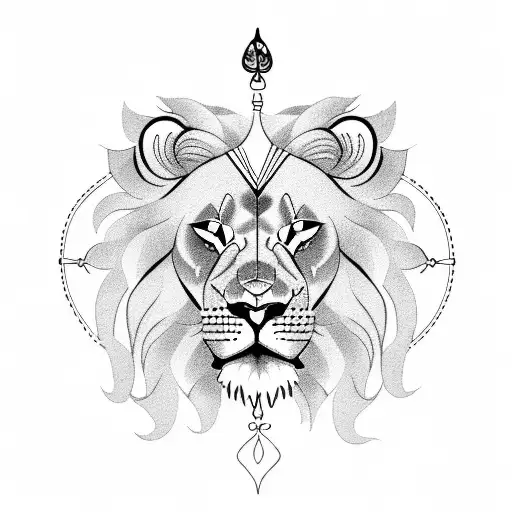 Lion With Libra