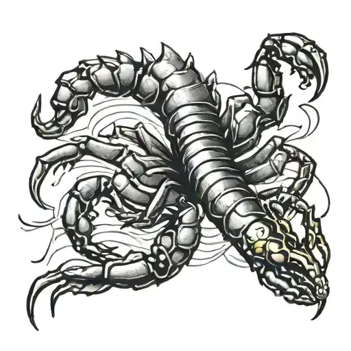 Scorpion With Two Stings