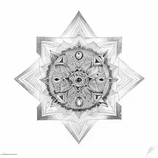 A A A A Shapped In A Star Pattern With Connectors And Background Imamage