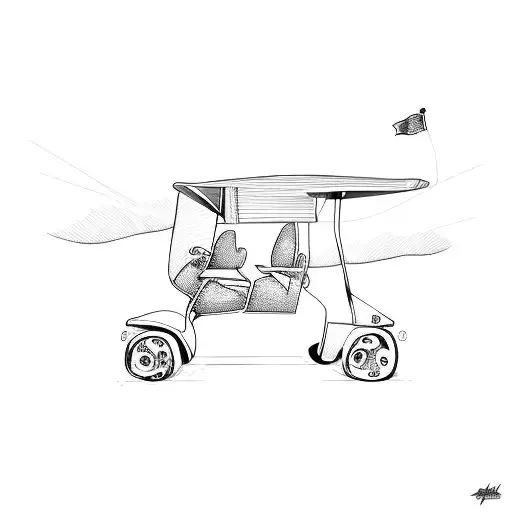 A Golf Cart