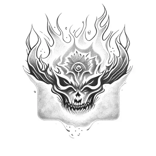 Demons Melting In Fire