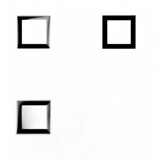 Squares In A Black Background