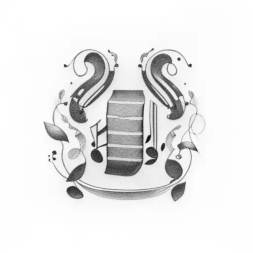 Note Of Music Look Like A Piano